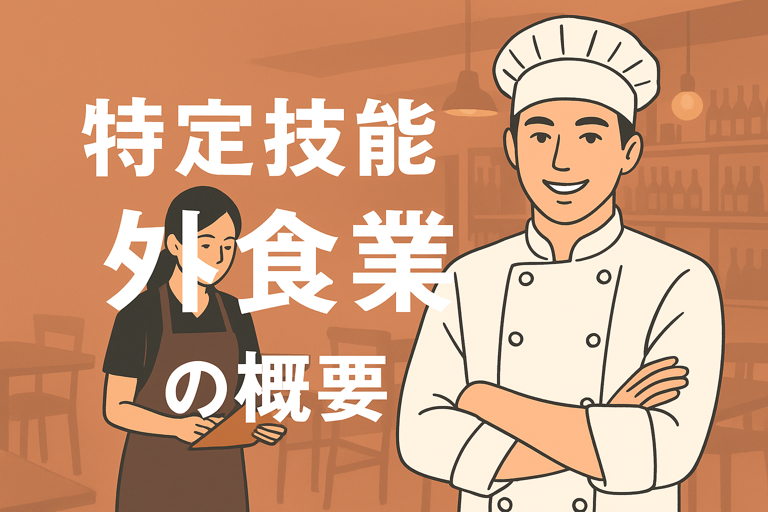 外食業の外国人採用：特定技能「外食業」の採用要件と手続き
